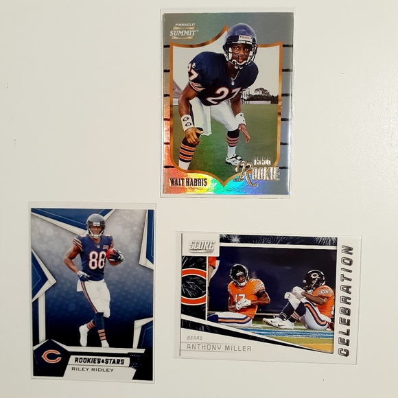 Chicago Bears 9 Card Lot - FTBL [6_1] - Picture 7 of 8